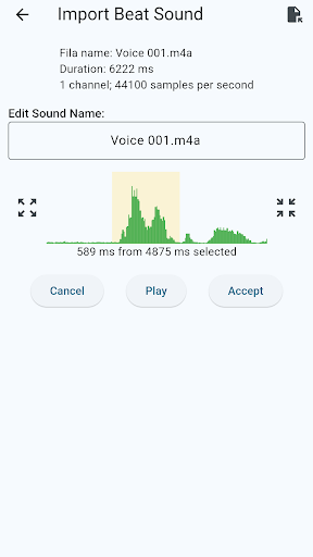 PolyNoise Metronome Screen 3