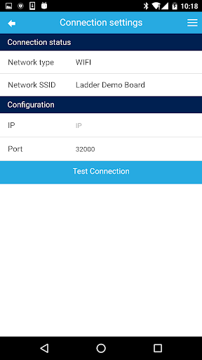 Screenshot of ST PLC App