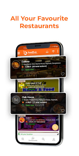 FoodShahi - Food delivery Screen 2