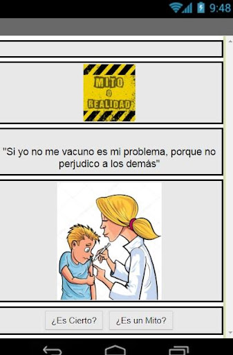 Mito o Realidad Screen 2