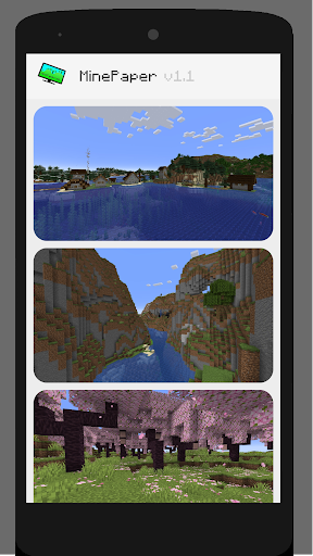 Android application Minepaper screenshort