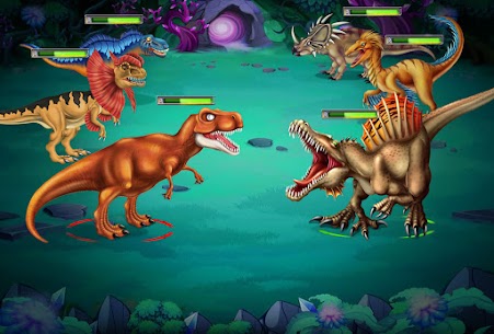 تحميل لعبة Dino Battle مهكرة للاندرويد اخر اصدار 3