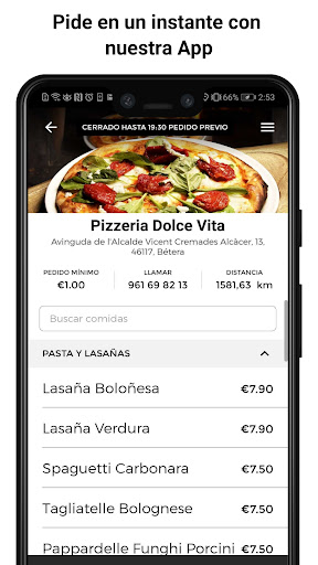 Pizzeria Dolce Vita Screen 2