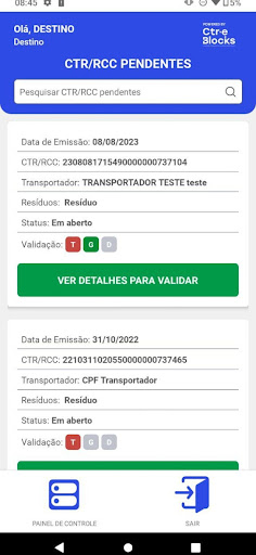 SIGOR RCC – Destino Screen 3