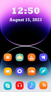 Imágen 4 iphone 14 Pro Theme / Launcher android