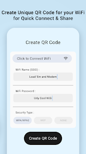 تطبيق WIFI QR Code Scanner مهكر 2