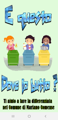 Android application E questo dove lo butto ? screenshort