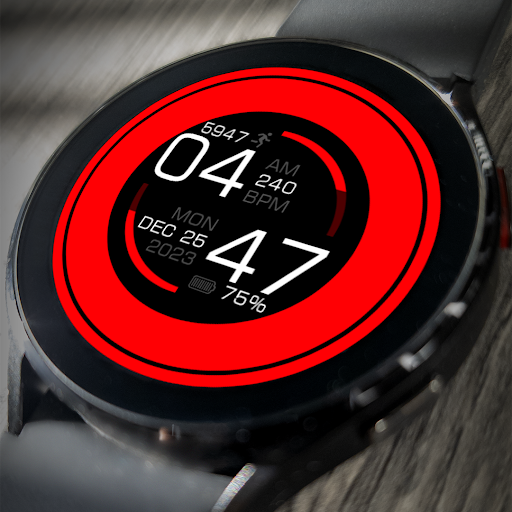 Android application Key113 Artistic Watch Face screenshort