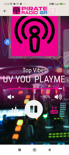 Android application Pirate Radio GR screenshort