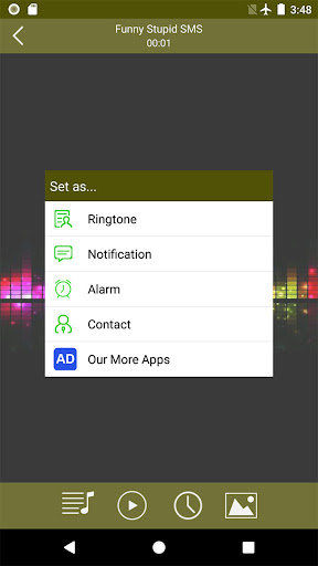 Funny SMS Notification Tones Screen 3