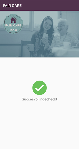 FAIR CARE Zorgcheck Screen 2