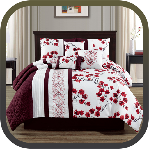 Embroidery Bed Sheet Design logo