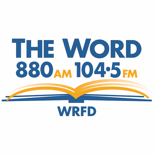 The Word 880 AM 104.5 FM logo