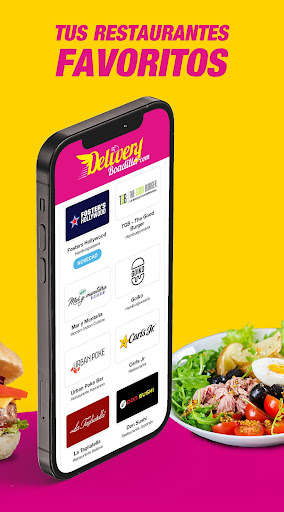 Android application Delivery Boadilla screenshort