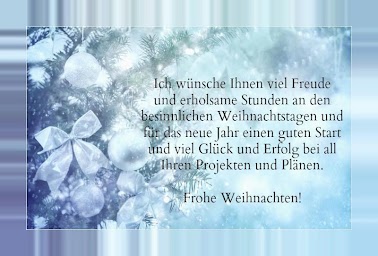 Fröhliche Weihnachten