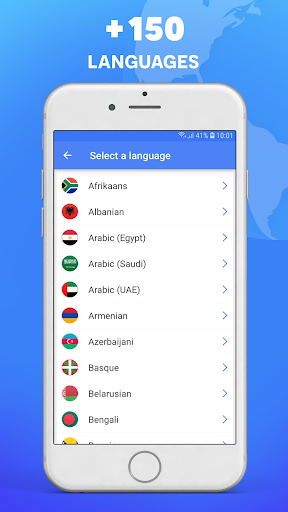 Android application Speak and Translate: Translate screenshort