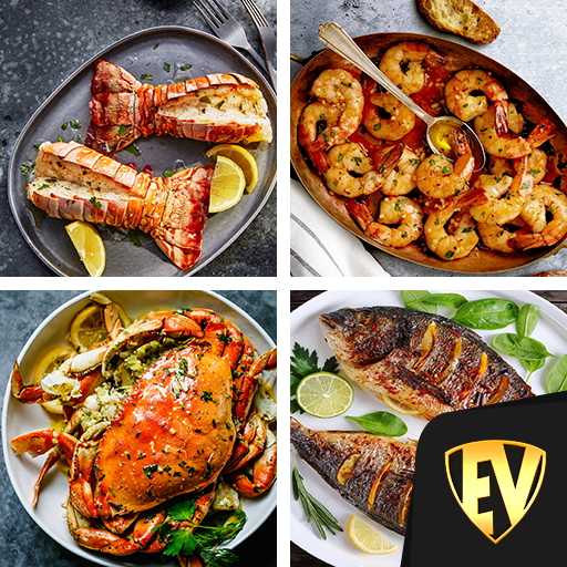 All Seafood Recipes Offline  Icon