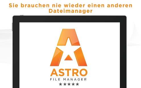 ASTRO Dateimanager Screenshot