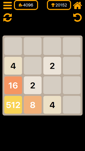 2048 - number puzzle game Screen 2