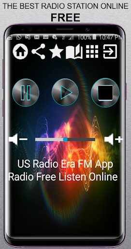 Android application US Radio Era FM App Radio List screenshort