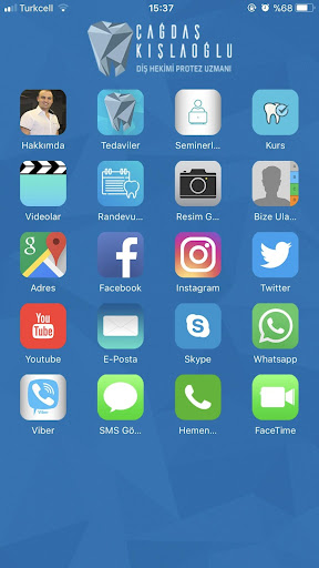 Android application Diş Hekimi Dr. Çağdaş Kışlaoğl screenshort