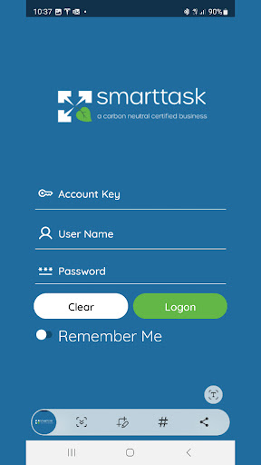 Android application SmartTask Engage screenshort