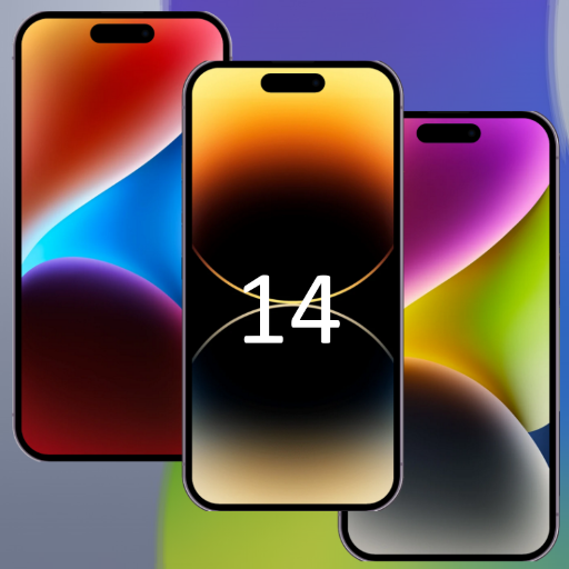 Wallpaper for iphone 14 4k logo