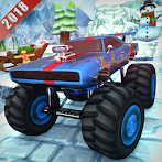 Xmas Mountain Monster Stunts