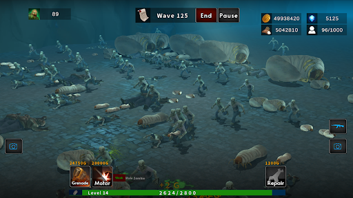 Zombie Defense : Apocalypse Screen 2
