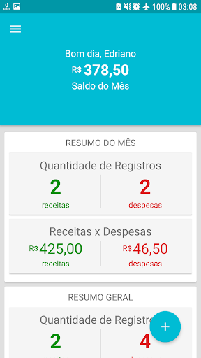 Despesas - Controle de Gastos Screen 3
