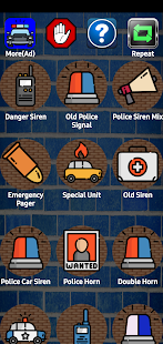 LOUD Police Ringtones Varies with device APK screenshots 7