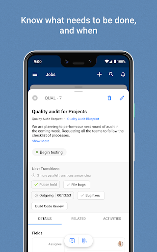 Qntrl - Workflow Management Screen 3
