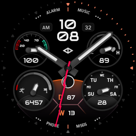 Odyssey 3: Hybrid Watch Face screenshot 43