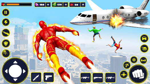 Flying Police Robot Hero Games – Apps no Google Play