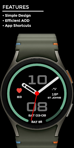 Night ver 72 - watch face screenshot 7