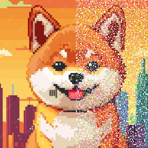 Fram Paint Number color pixel Latest Icon