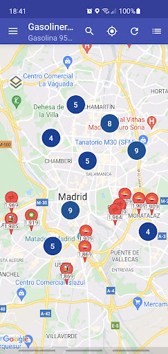Vista previa de la aplicación