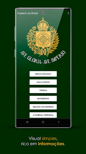 Android application Império do Brasil screenshort