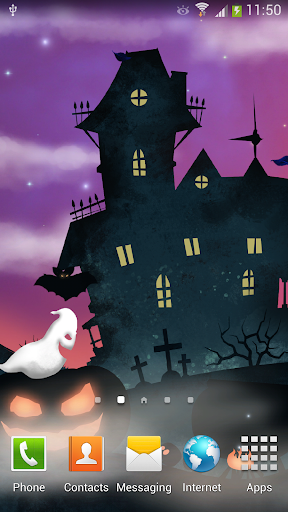 Halloween Night Live Wallpaper Screen 2