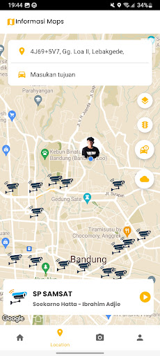 Android application Find Traffic screenshort