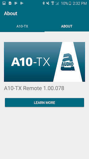 A10-TX Remote Screen 2