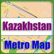 Kazakhstan Metro Map