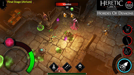 HERETIC GODS v1.30.06 MOD APK (Unlimited Money/VIP)