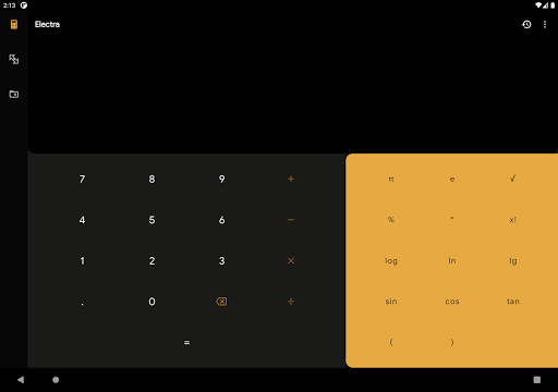 Screenshot of Electra