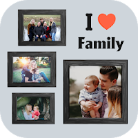 Family photo editor and frames