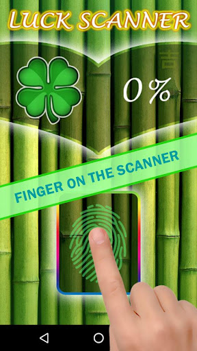 Android application Luck Scanner Simulation screenshort