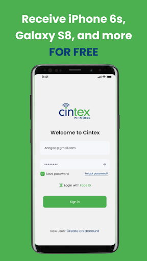 Android application Cintex Wireless screenshort