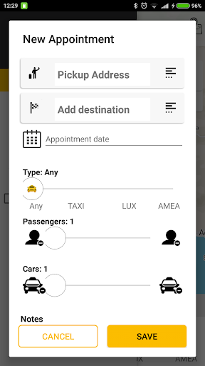 Volos Taxi Screen 3