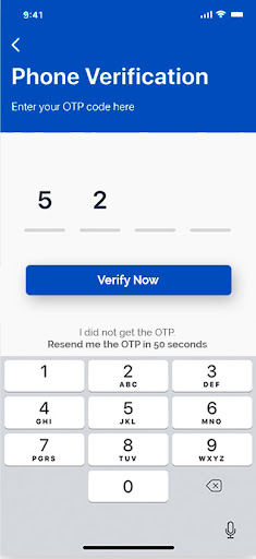 Delmart Rider App Screen 3