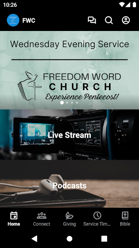 Android application Freedom Word screenshort